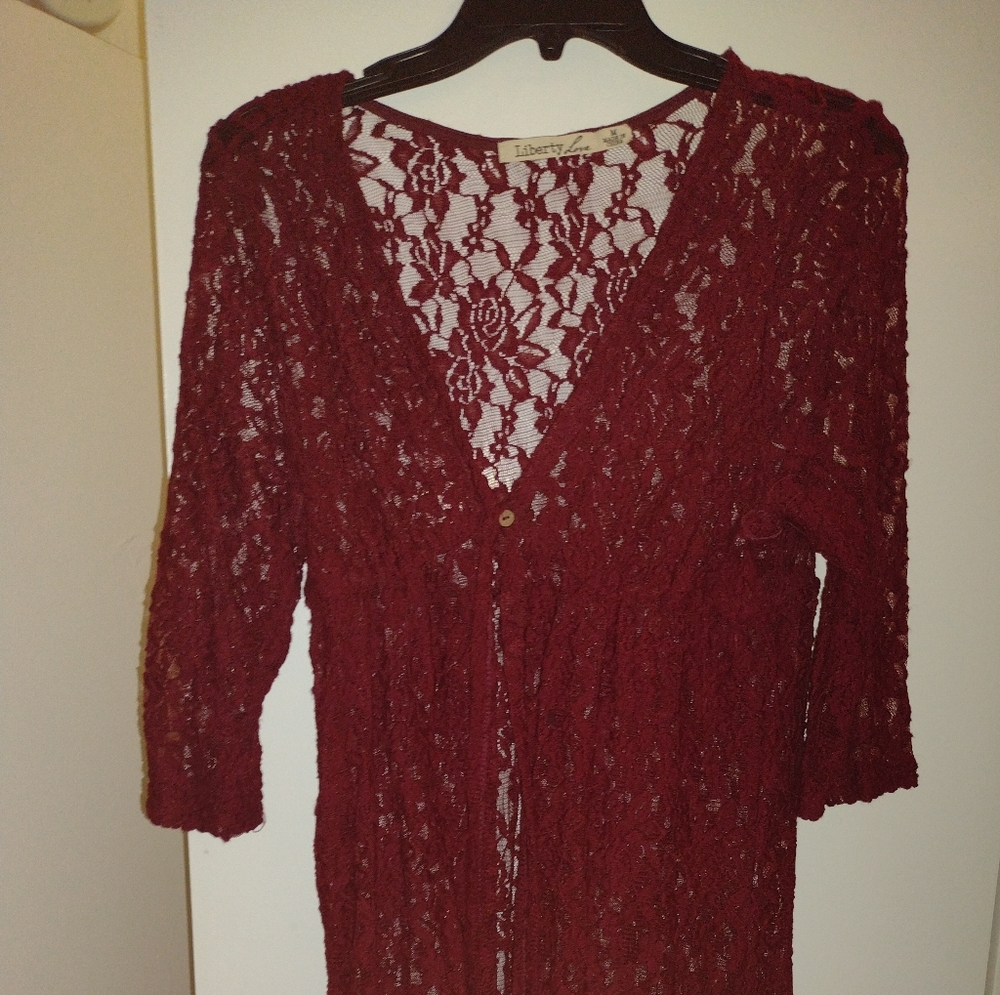 Liberty Love Lace kimono